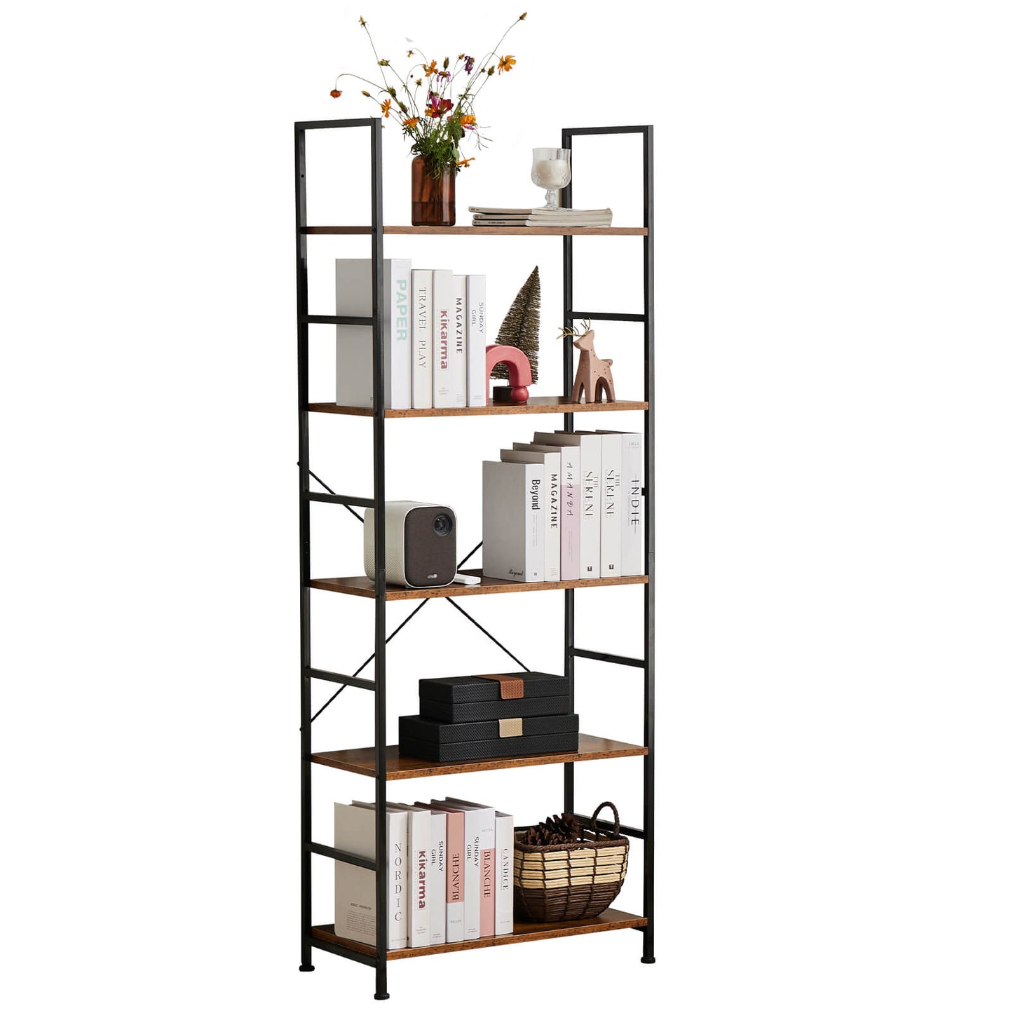 Storage Shelving Unit, Adjustable Metal Wire Racks Heavy Duty Standing Shelf Organizer For Kitchen, Closet, Pantry, Garage, Bathroom, Laundry