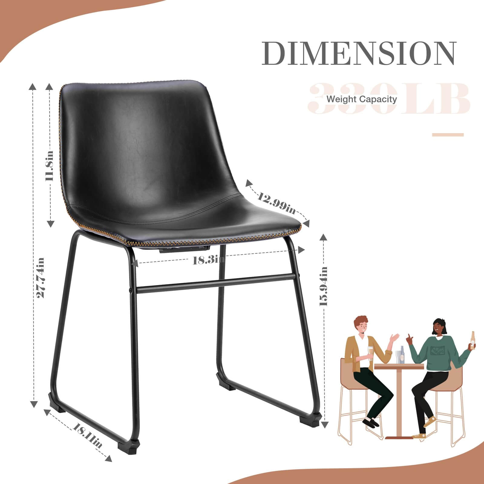 26-inch-dining-chairs#Color_Black#Size_18 in