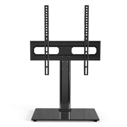 Universal Swivel TV Stand, Adjustable Table Top TV Stand Mount for 26–55 inch TVs, Max VESA 400x400mm，Holds up to 99 lbs