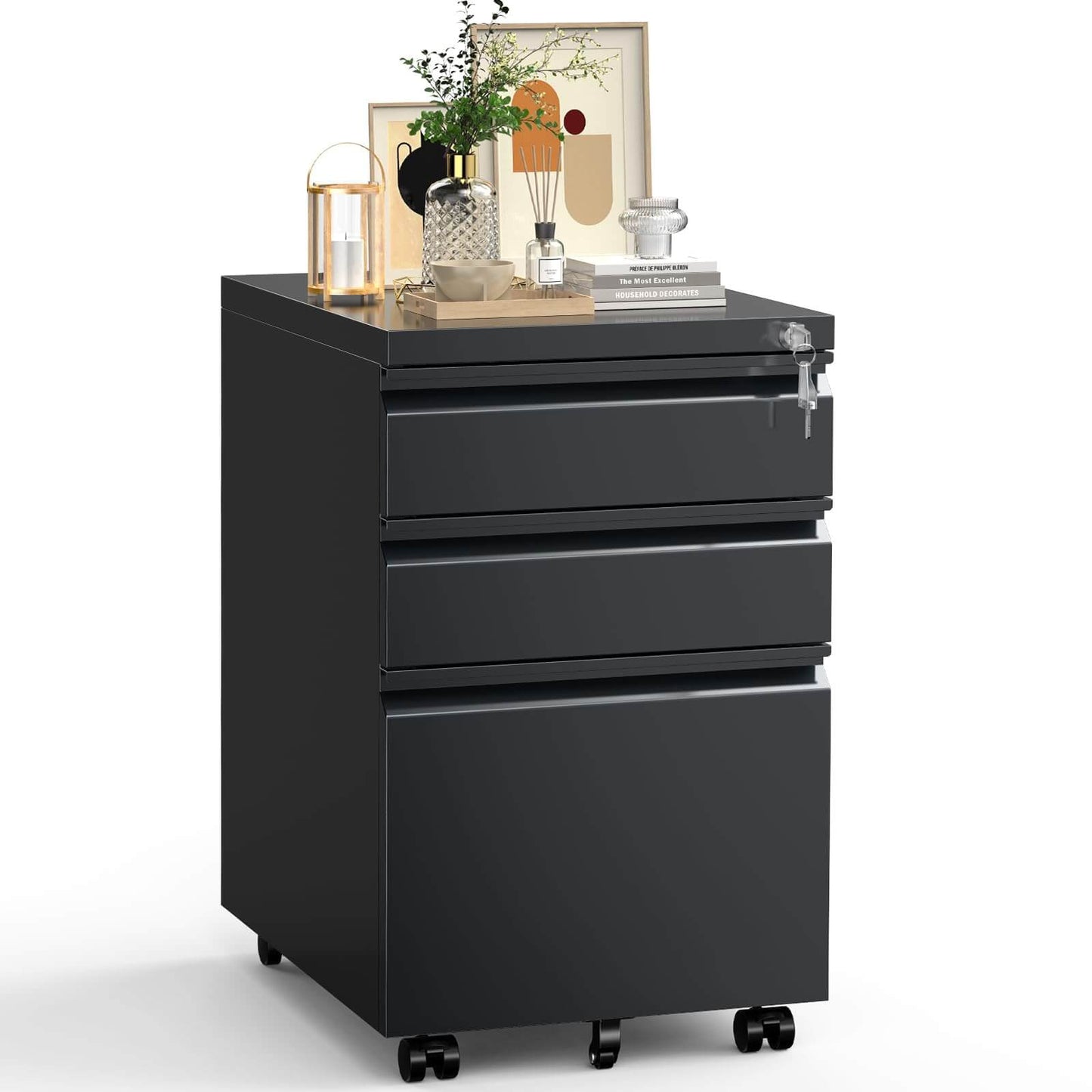 3-drawer-mobile-cabinet-lock#Color_Black