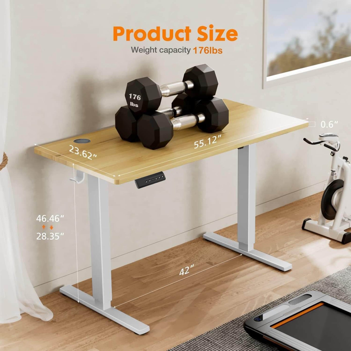 electric-adjustable-standing-desk#Color_Yellow#Size_55'' x 24"