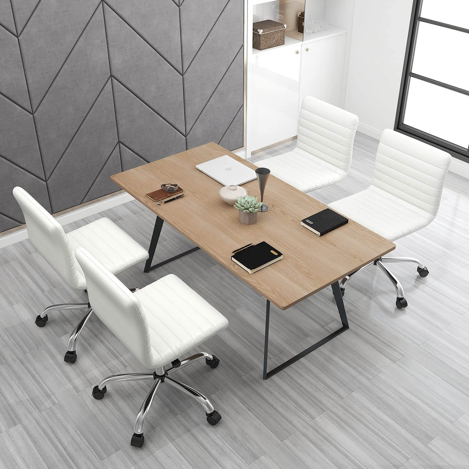 leather-swivel-office-chair-adjustable#Color_White