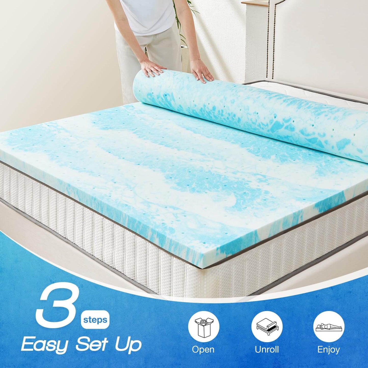 memory-foam-bed-topper#Style_2 Inches#Size_Full