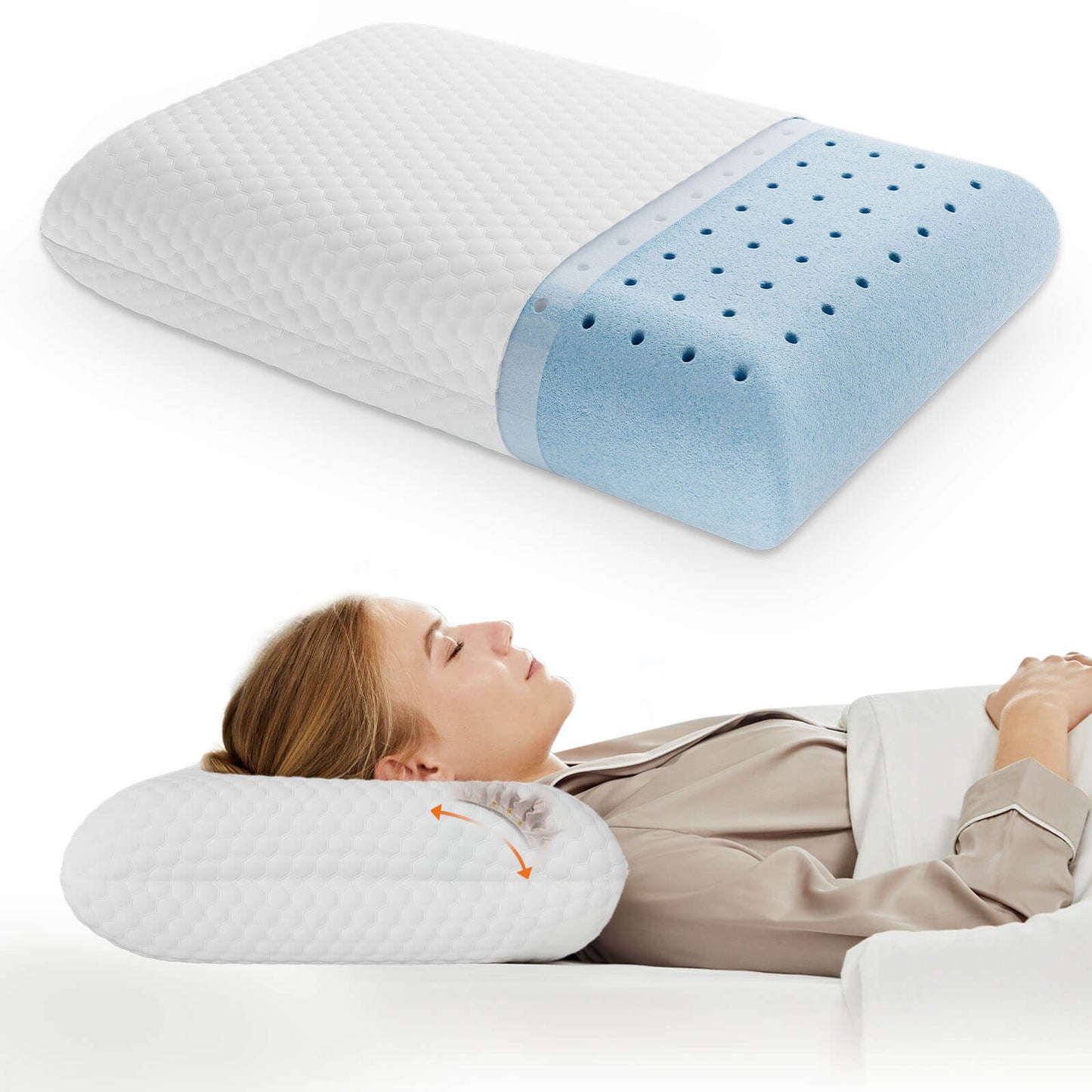 Memory Foam Pillow Premium Bed Pillows