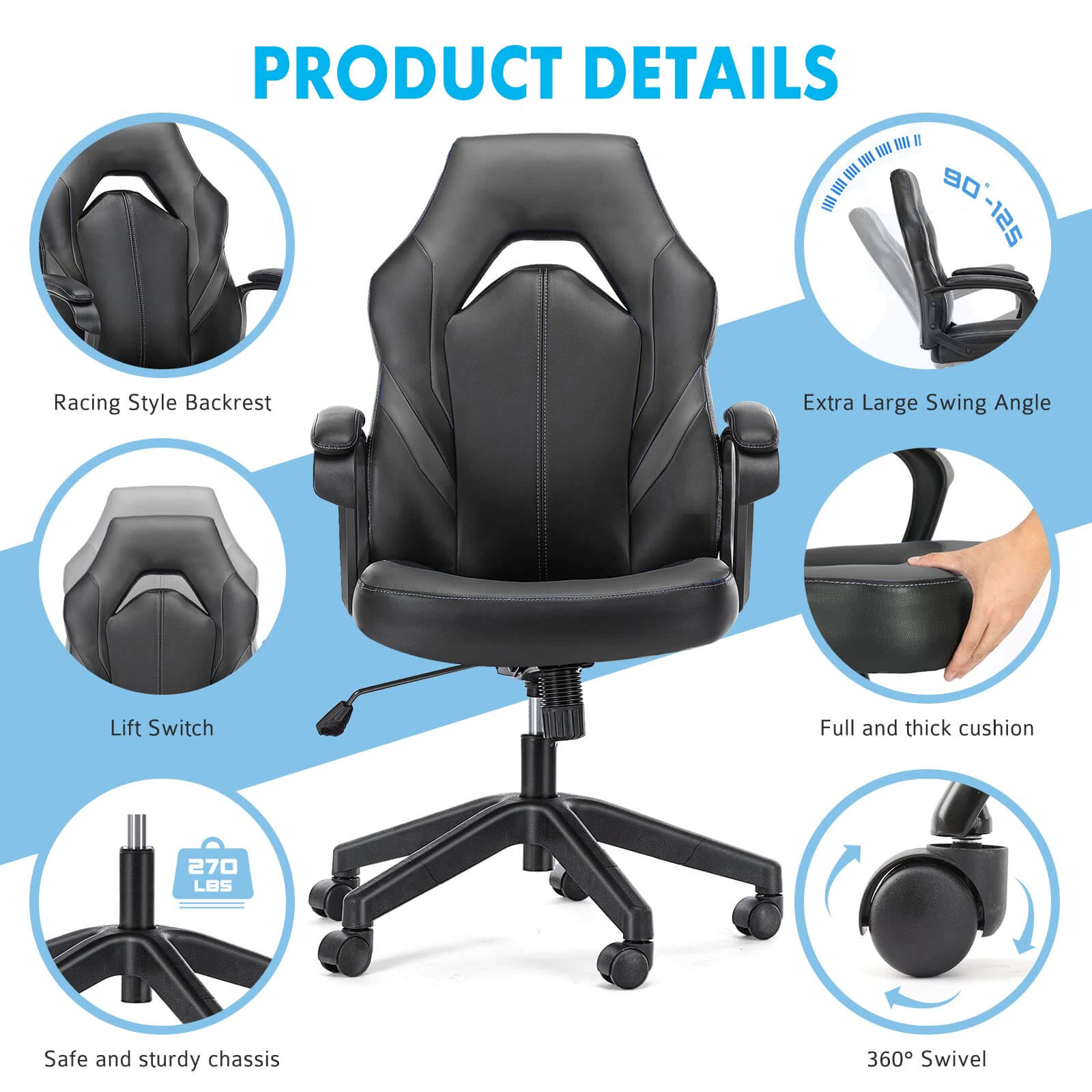 pu-leather-computer-gaming-chair#Color_Gray